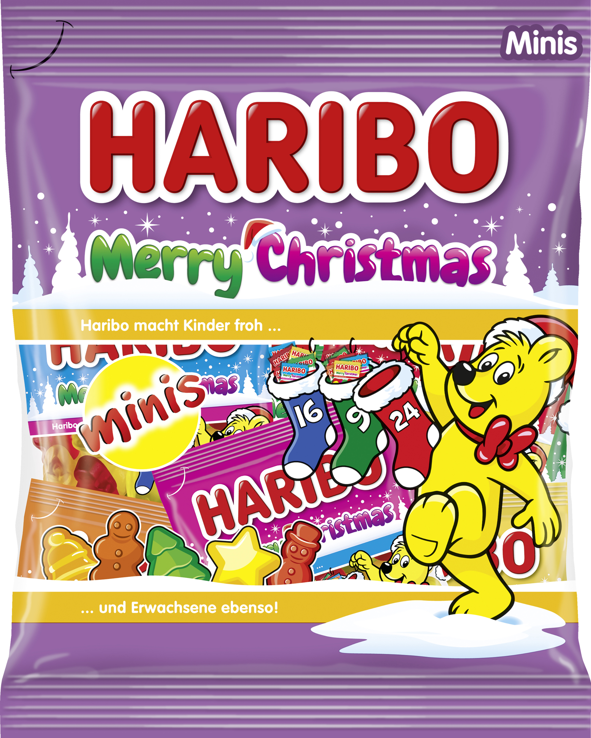 Fruchtgummi Merry Christmas Minis