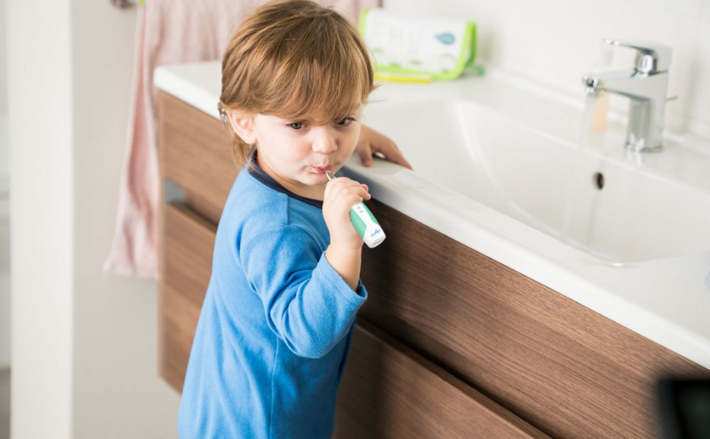 1151B فرشاة أسنان سونيك كلين آند كير الكهربائية للأطفال من 3 أشهر إلى 5 سنوات 3