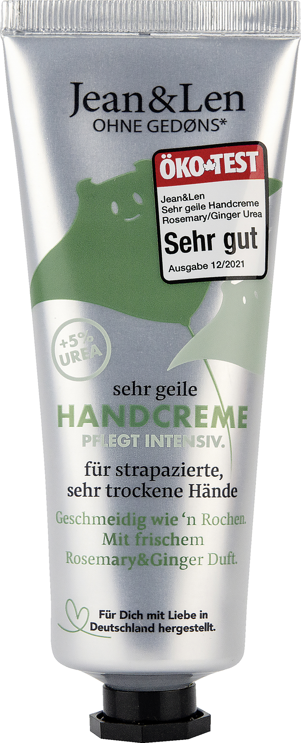 Jean&Len Intensiv pflegende Handcreme Rosemary & Ginger