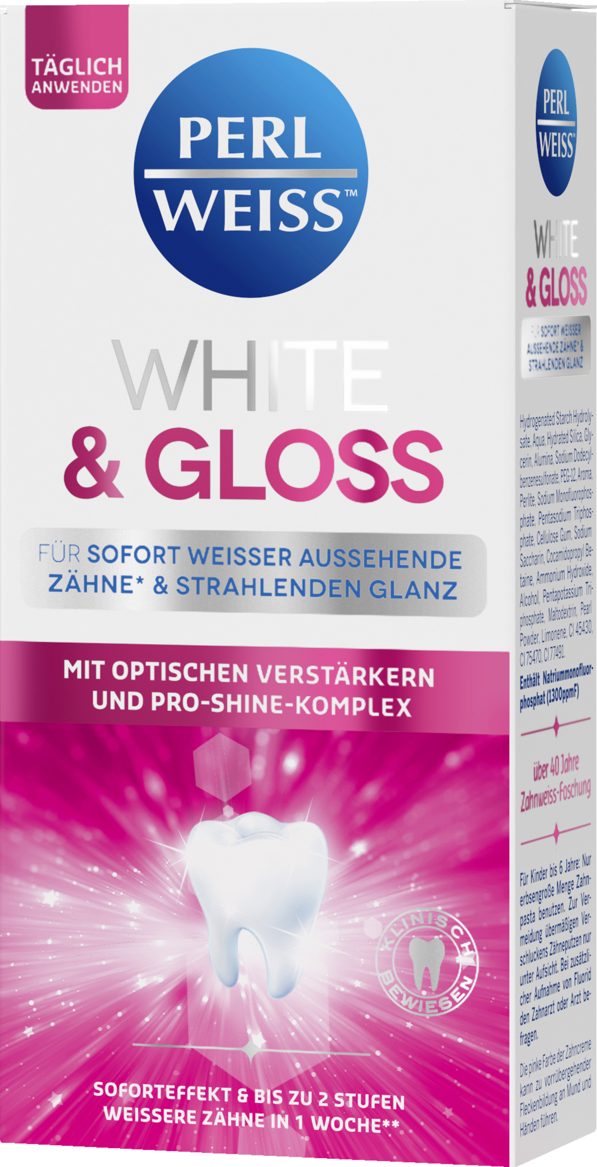 Perlweiss White & Gloss Zahncreme