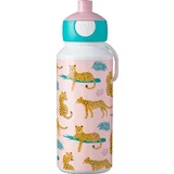 Pop-up Trinkflasche Campus Leopard, 400 ml