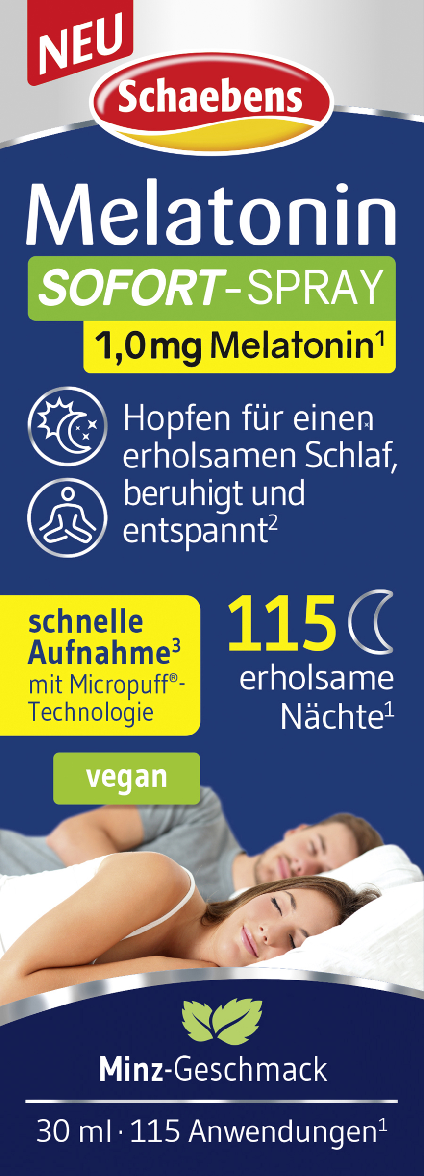 Melatonin Sofort-Spray