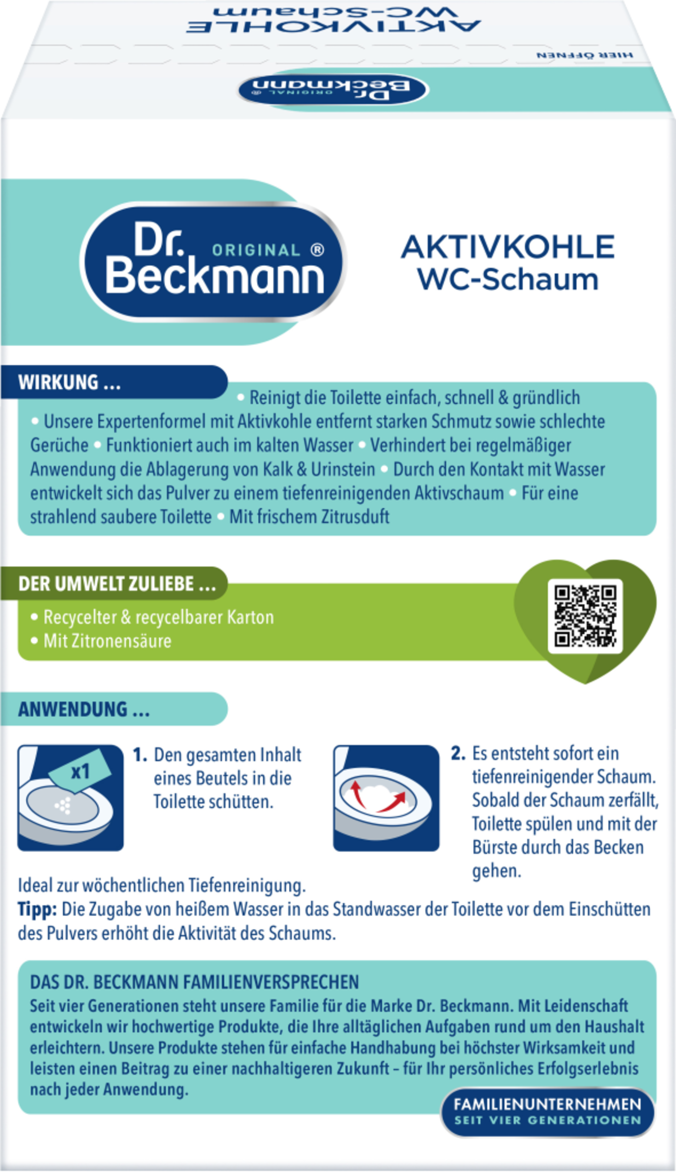 Dr Beckmann Aktivkohle Wc Schaum Dm Dr. Beckmann Aktivkohle WC-Schaum Zitrus online kaufen | rossmann.de