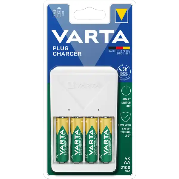 Varta 56736 - 2 Ks Nabíjacia Batéria SOLAR ACCU AA NiMH/800mAh/1,2V - Foto 4