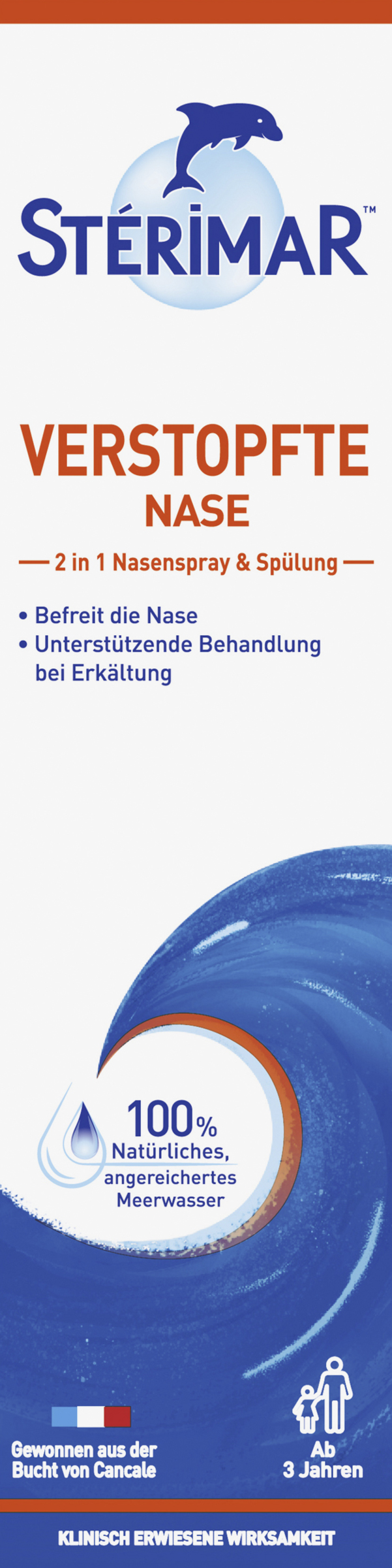 Stérimar Verstopfte Nase 2 in 1 Nasenspray & Spülung