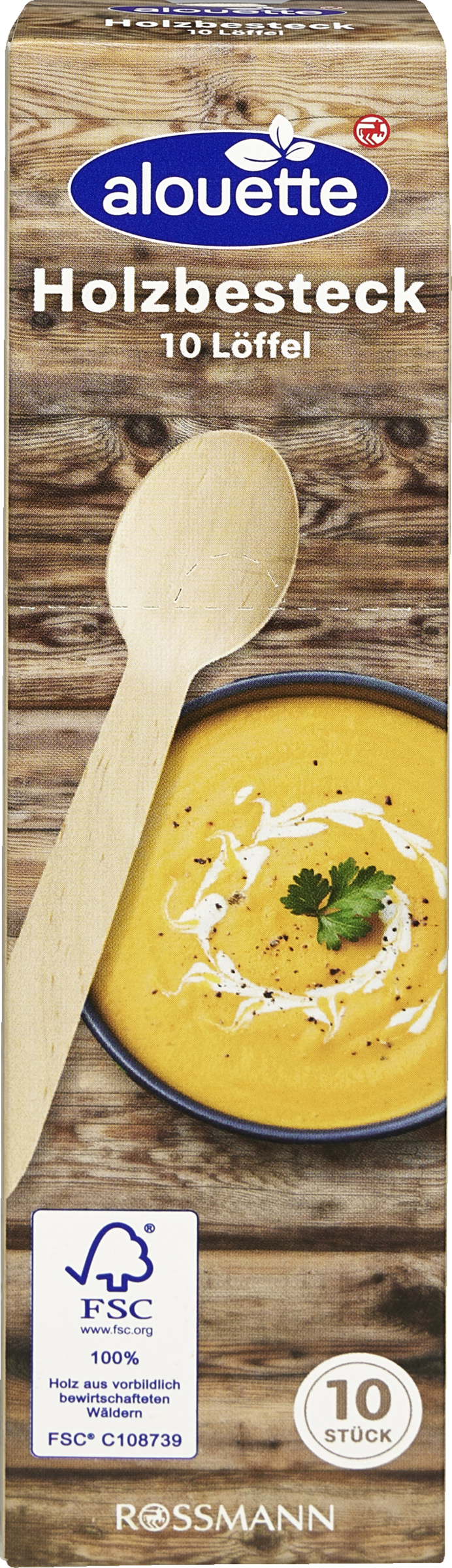 alouette Holzlöffel 10 St.