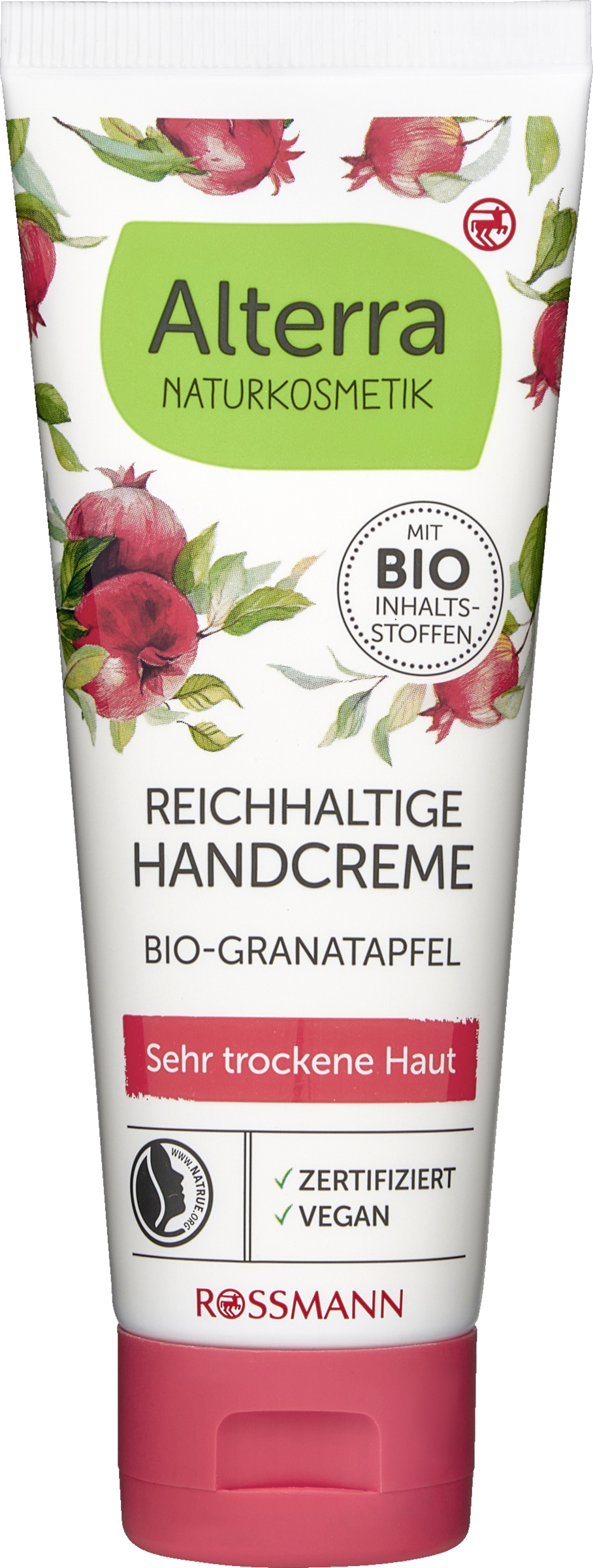 Alterra NATURKOSMETIK Reichhaltige Handcreme Bio-Granatapfel
