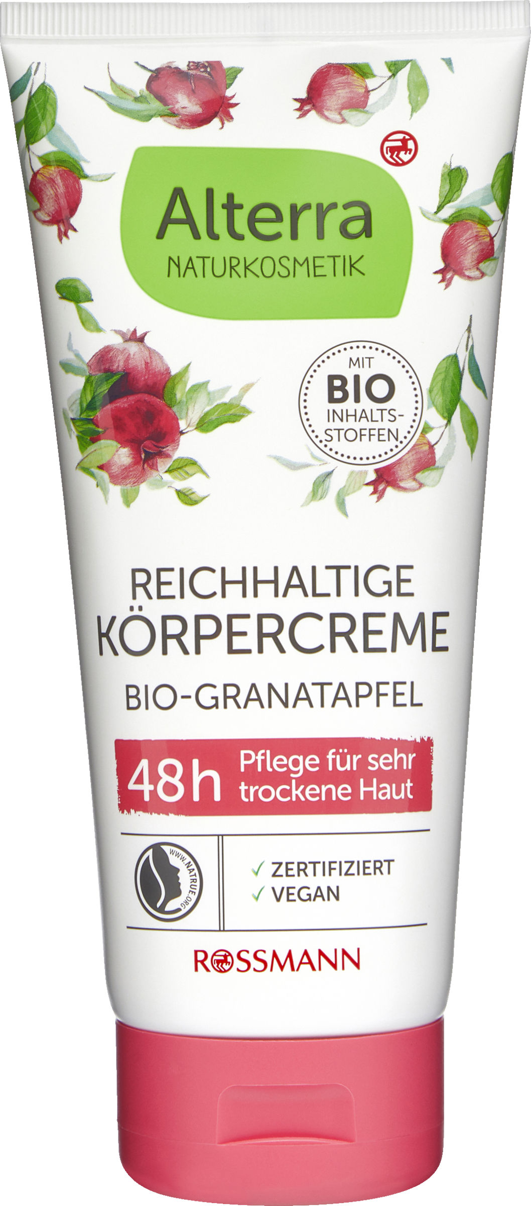 Alterra NATURKOSMETIK Reichhaltige Körpercreme Bio-Granatapfel & Bio-Sheabutter