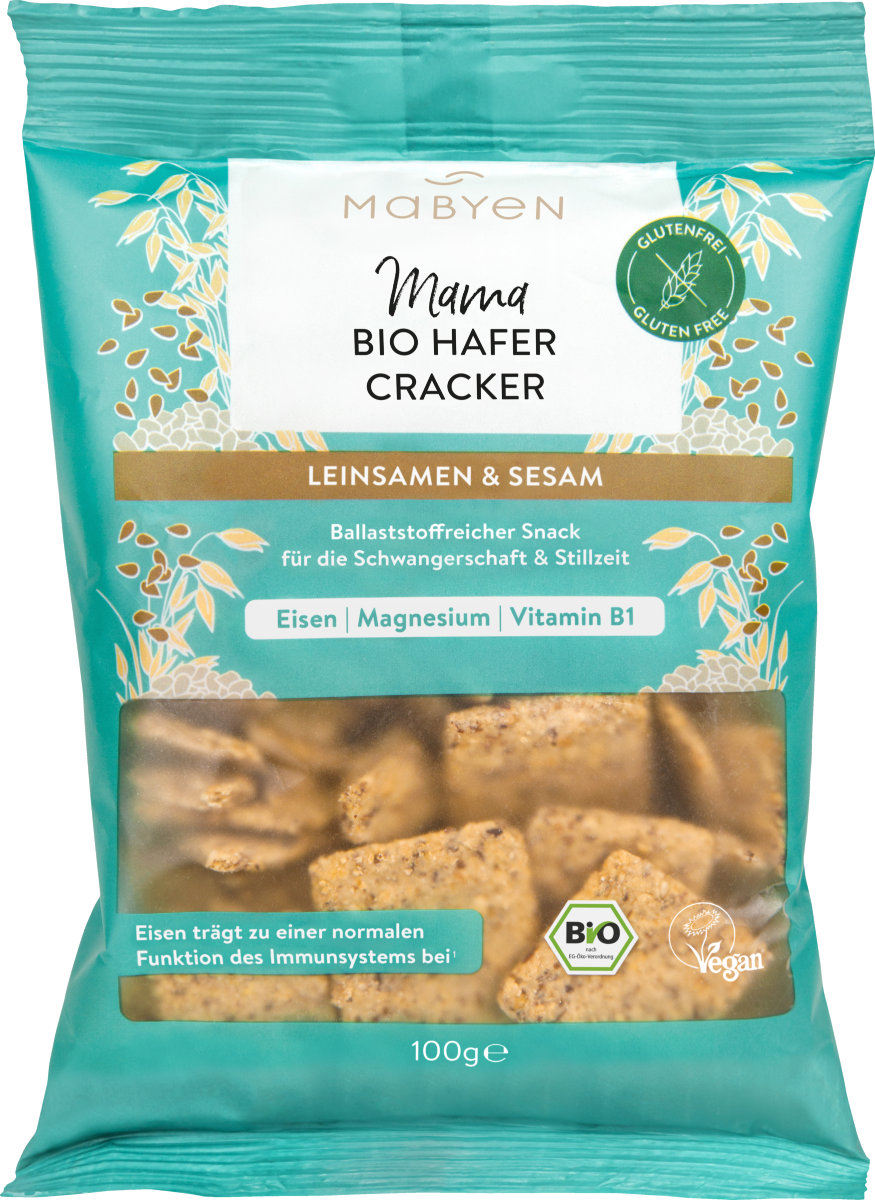 Mabyen Mama Bio Hafer Cracker