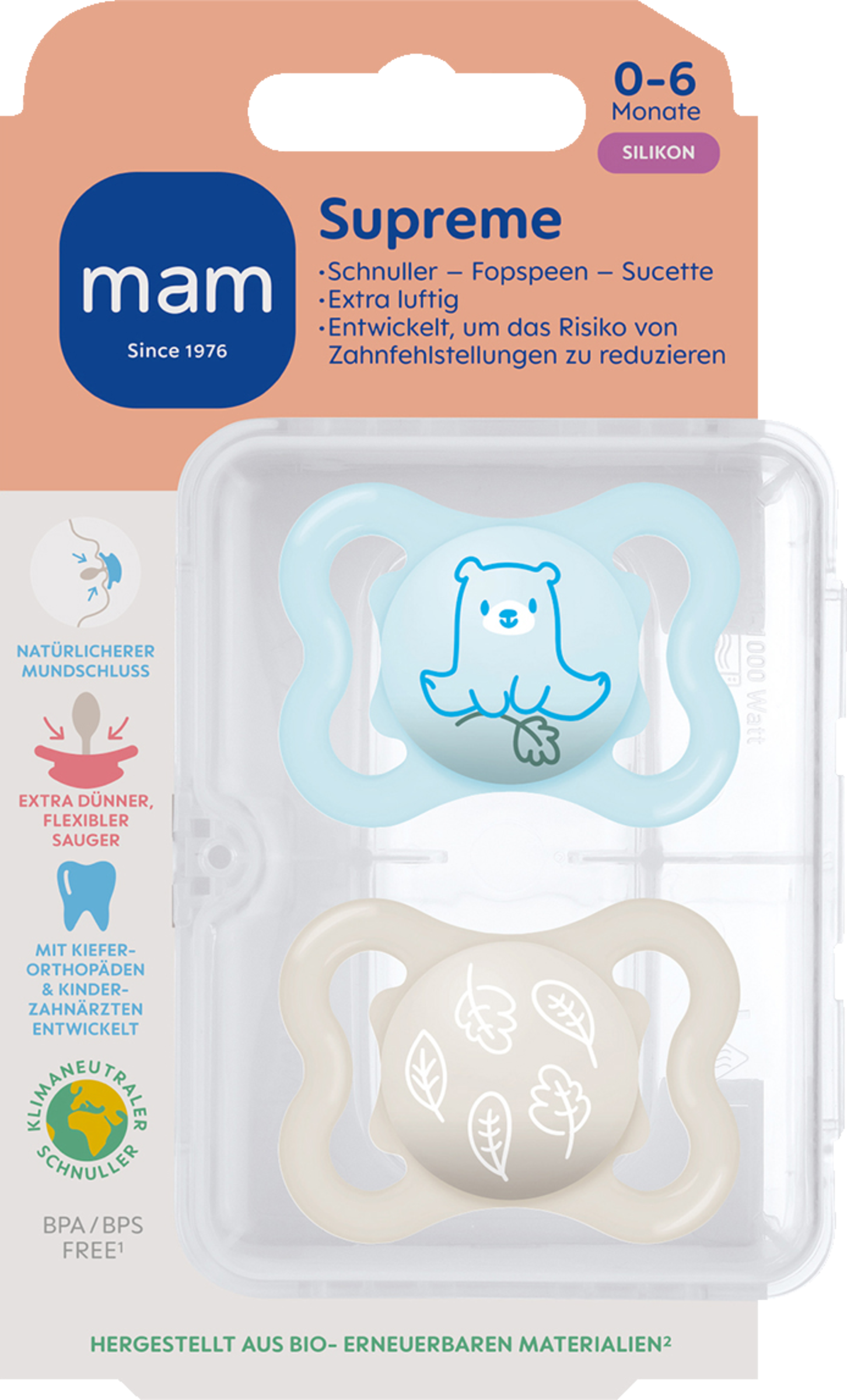 MAM Supreme Silikon 0-6