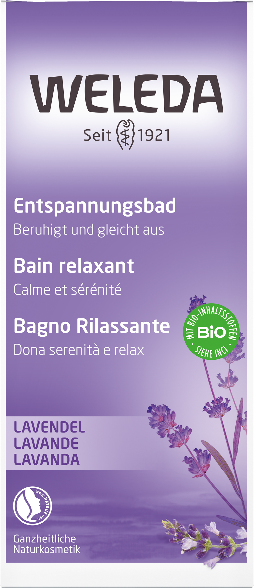 Weleda Lavendel Entspannungsbad