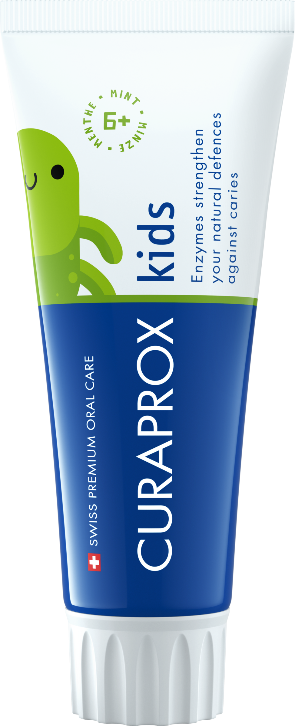 معجون أسنان للأطفال بنكهة النعناع