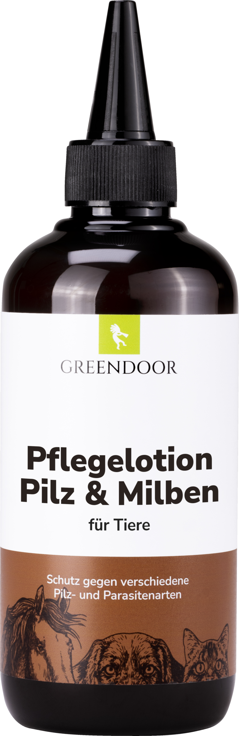 GREENDOOR Pflegelotion bei Pilz & Milben für Tiere