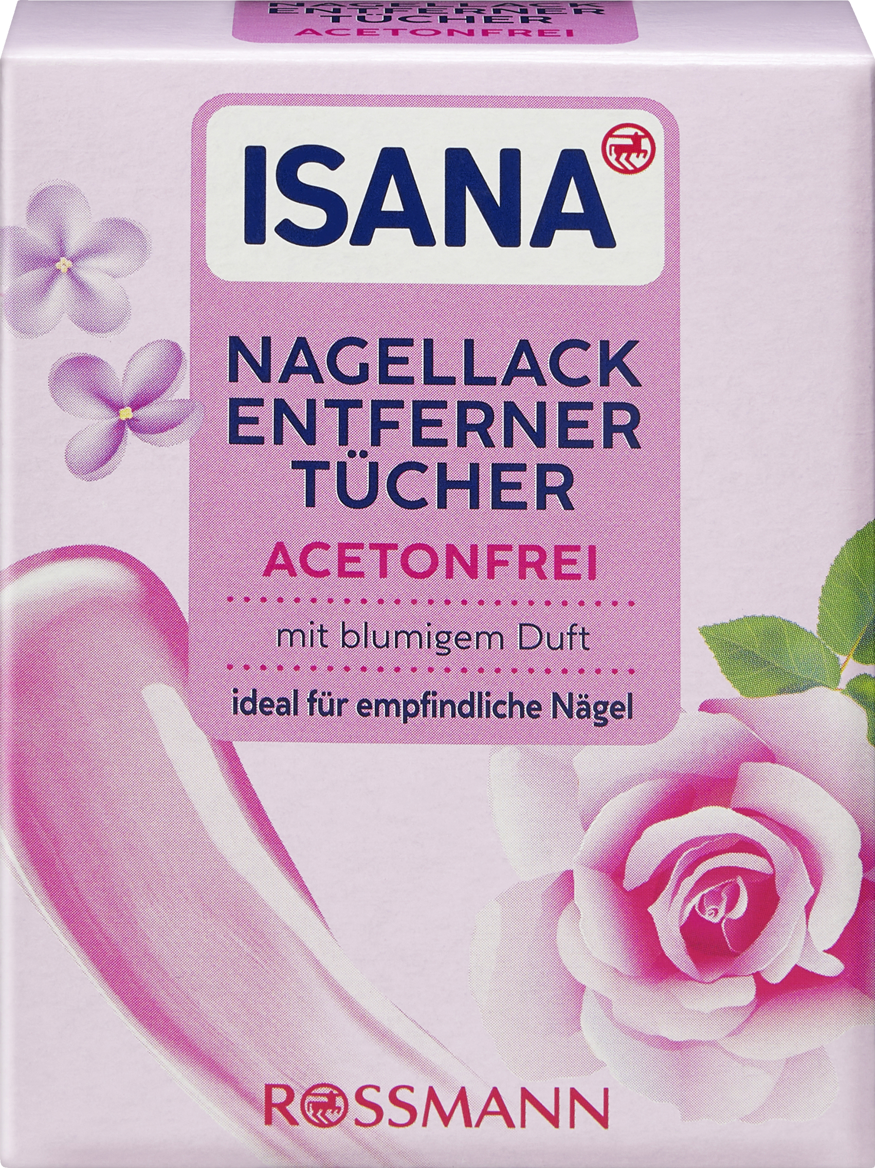 ISANA Nagellackentfernertücher