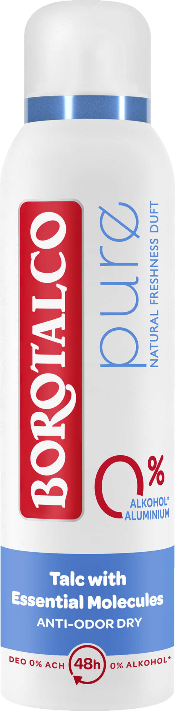 Borotalco Deospray Pure Natural Freshness