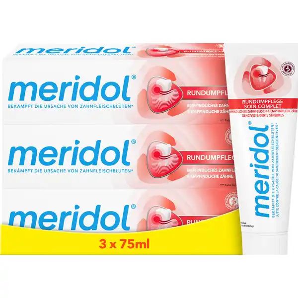 عبوة متعددة معجون أسنان العناية الشاملة للثة والأسنان الحساسة