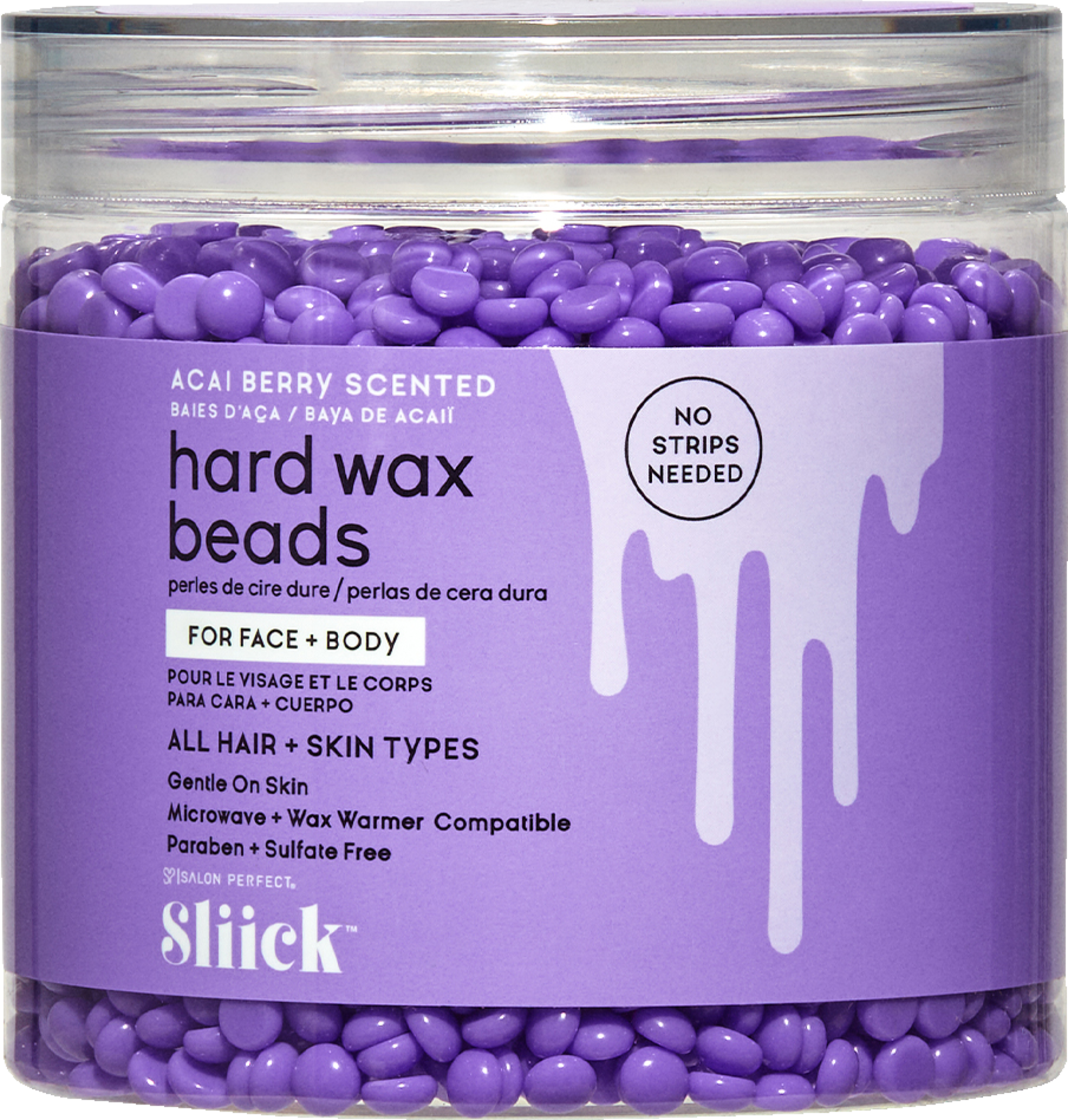 Sliick Warmwachsperlen Acai