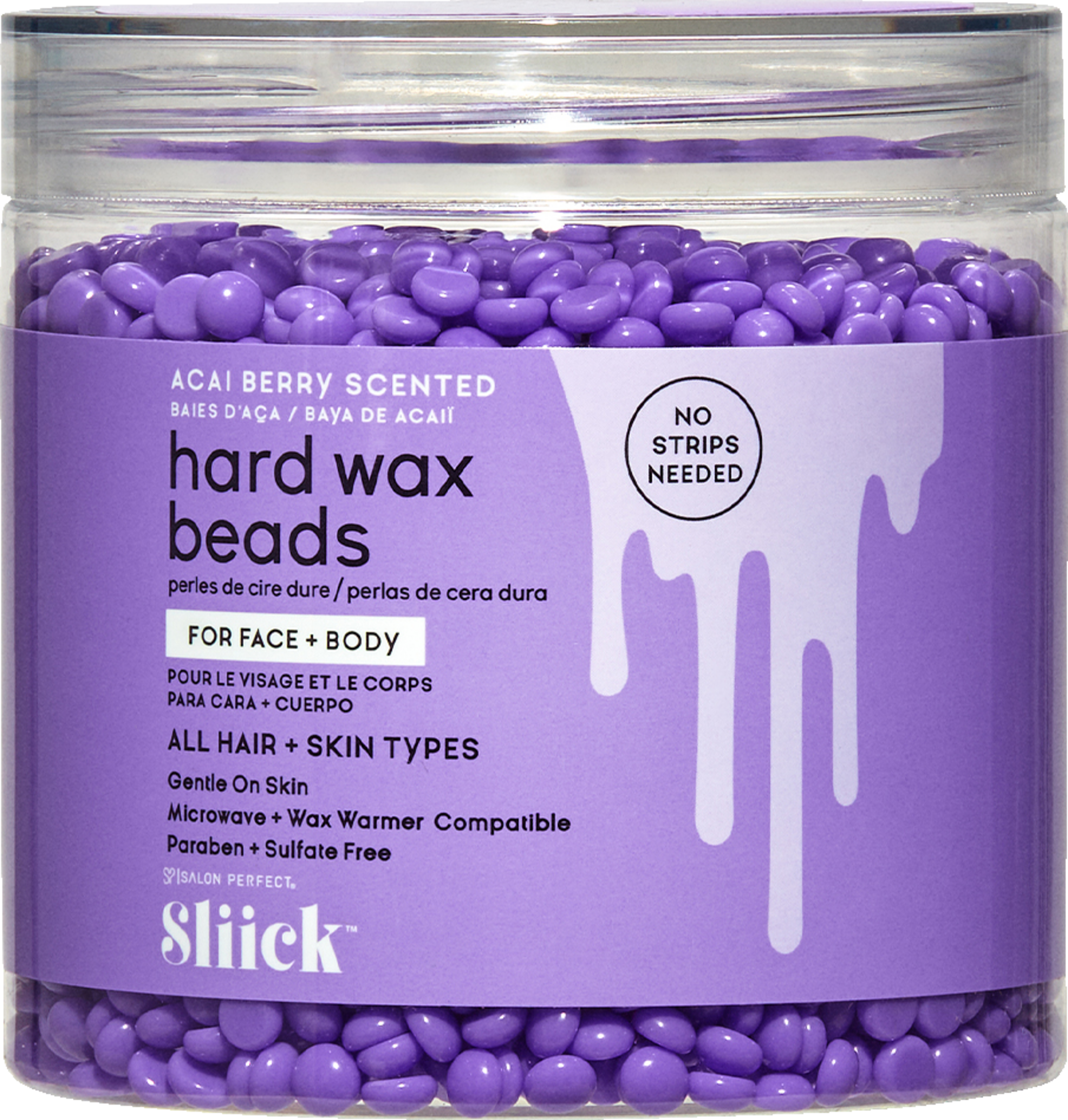 Sliick Warmwachsperlen Acai