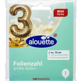 alouette Folienzahlen groß 3-9 gold
