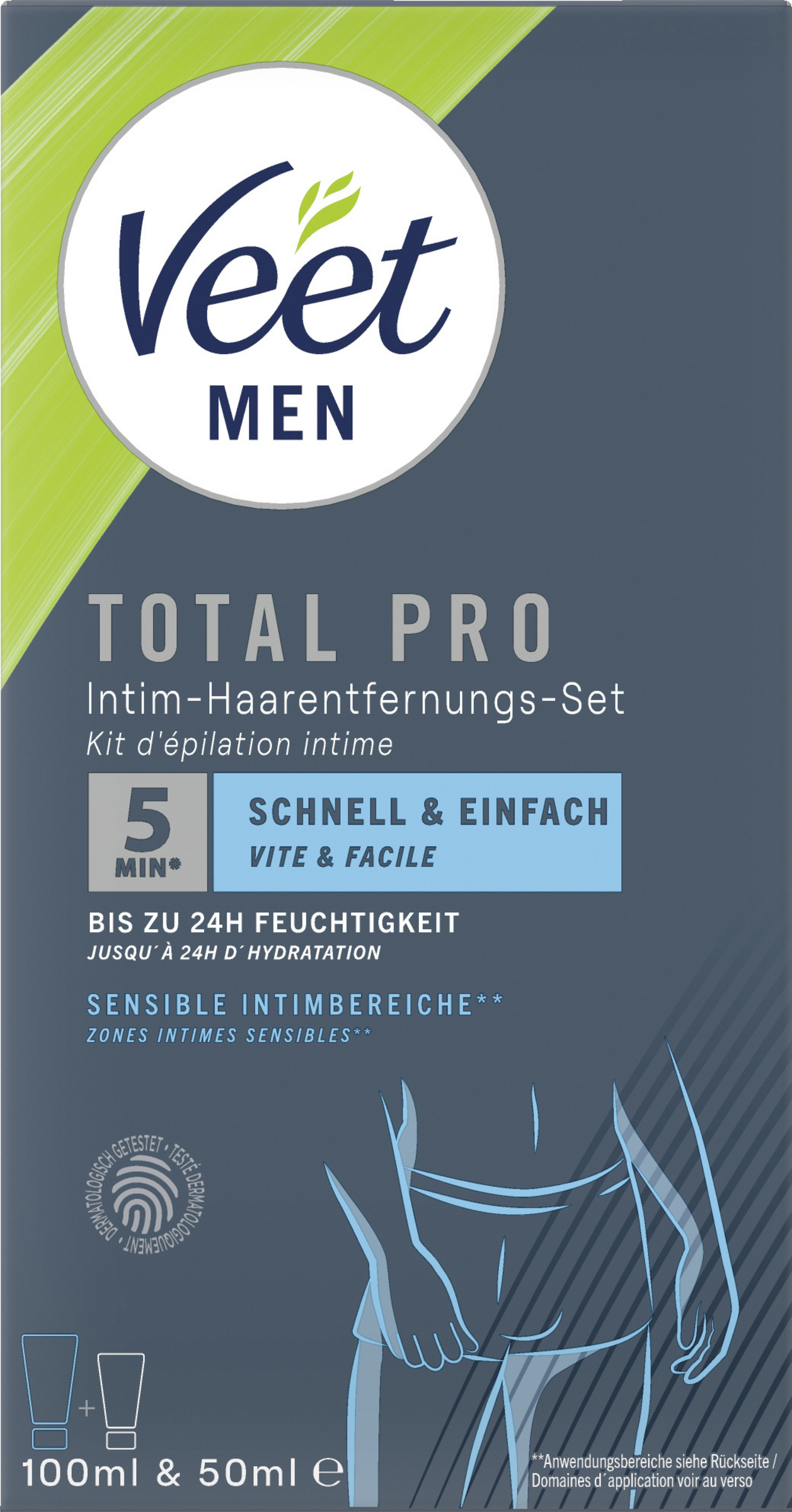 Veet for Men Men Intim-Haarentfernungs-Set