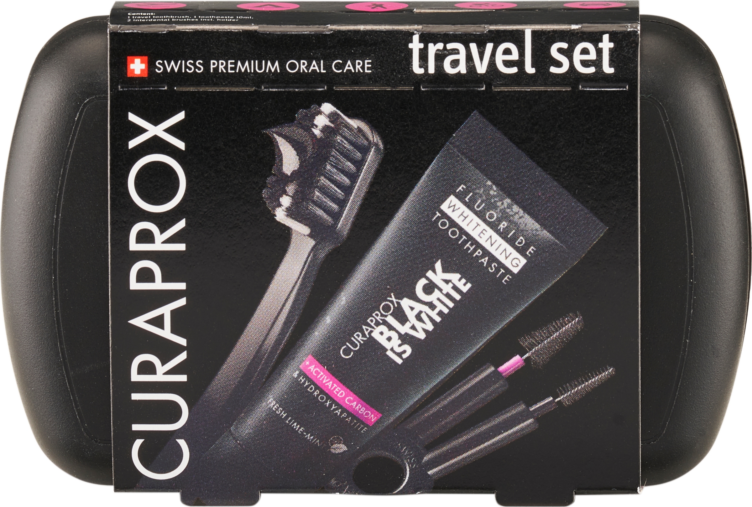 "Black is white" طقم سفر