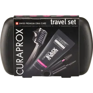 "Black is white" طقم سفر