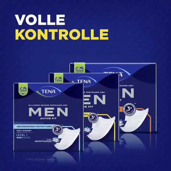 TENA Men Active Fit Absorbierende Protektoren Einlagen Level 1 ...