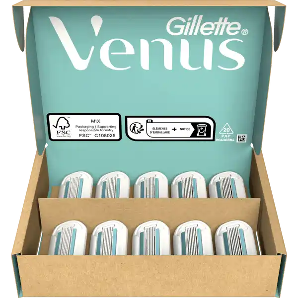 Gillette Venus Deluxe Smooth Sensitive Rasierklingen online kaufen ...
