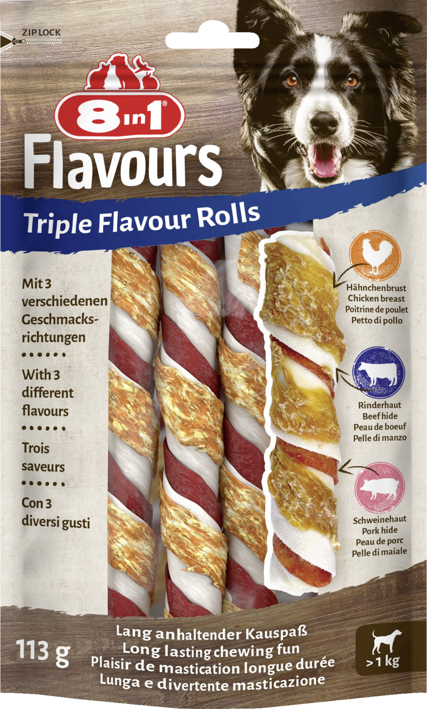 Triple Flavour Rolls