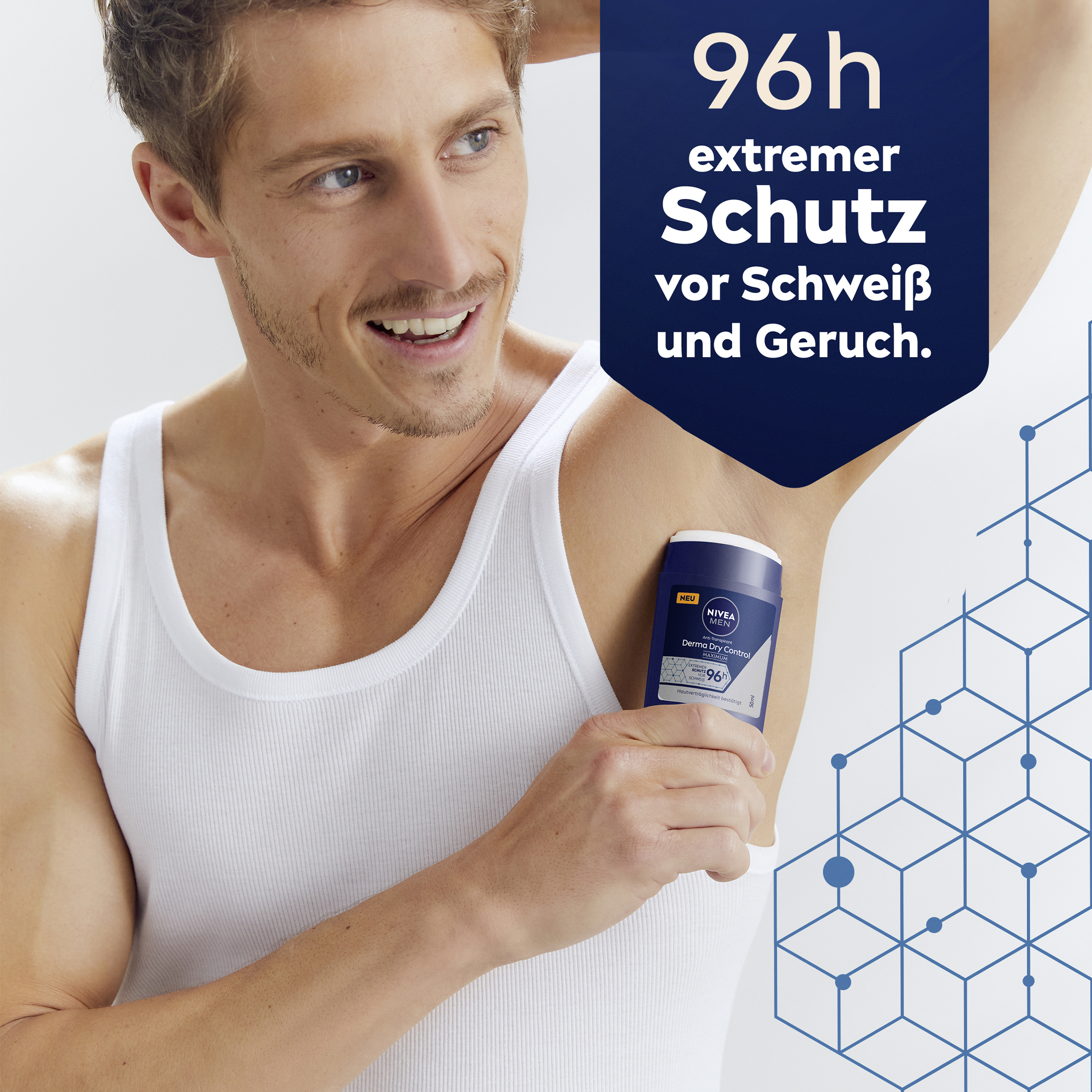NIVEA MEN AntiTranspirant Stick Derma Dry Control online kaufen rossmann.de