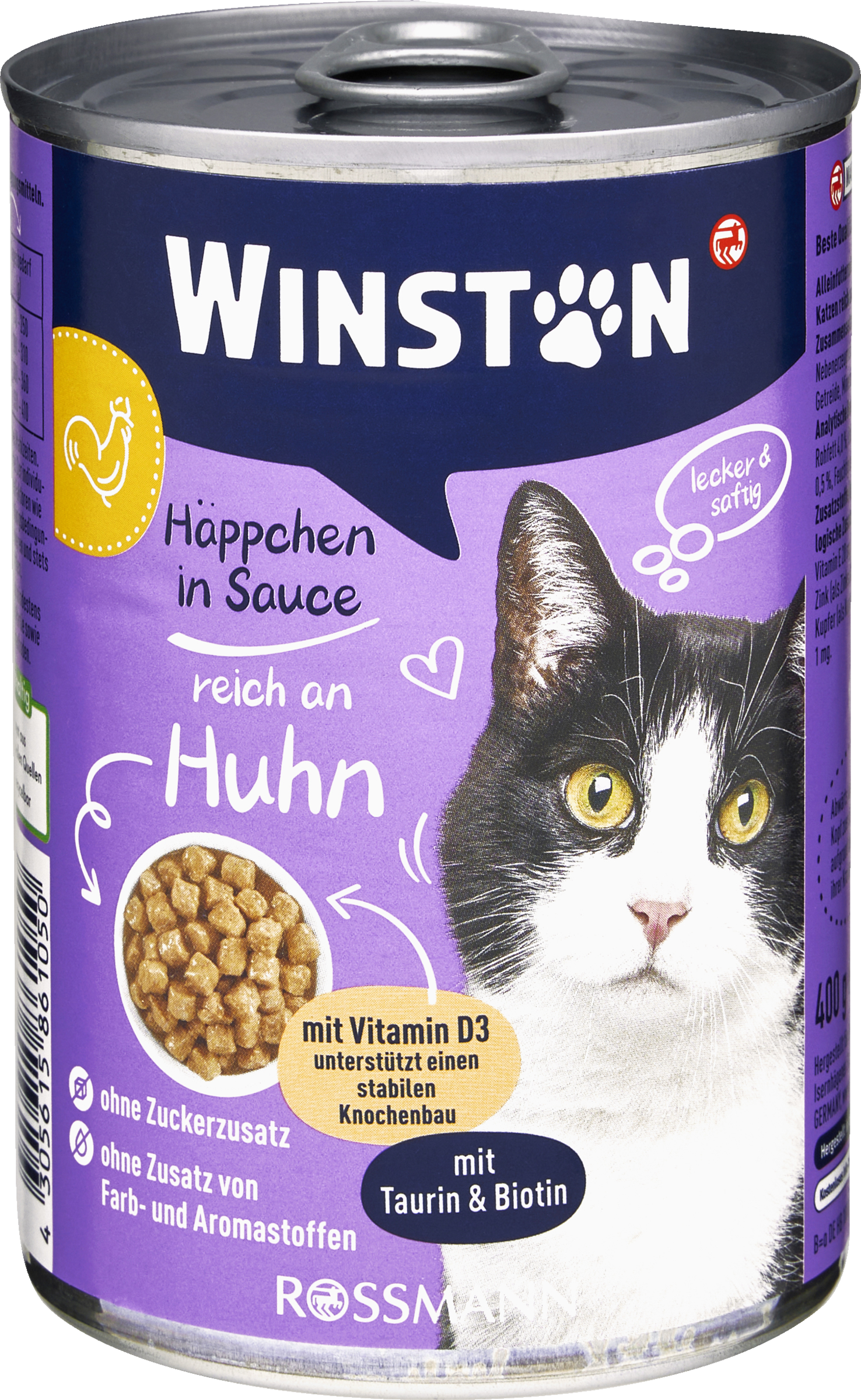 Winston Saftige Häppchen reich an Huhn