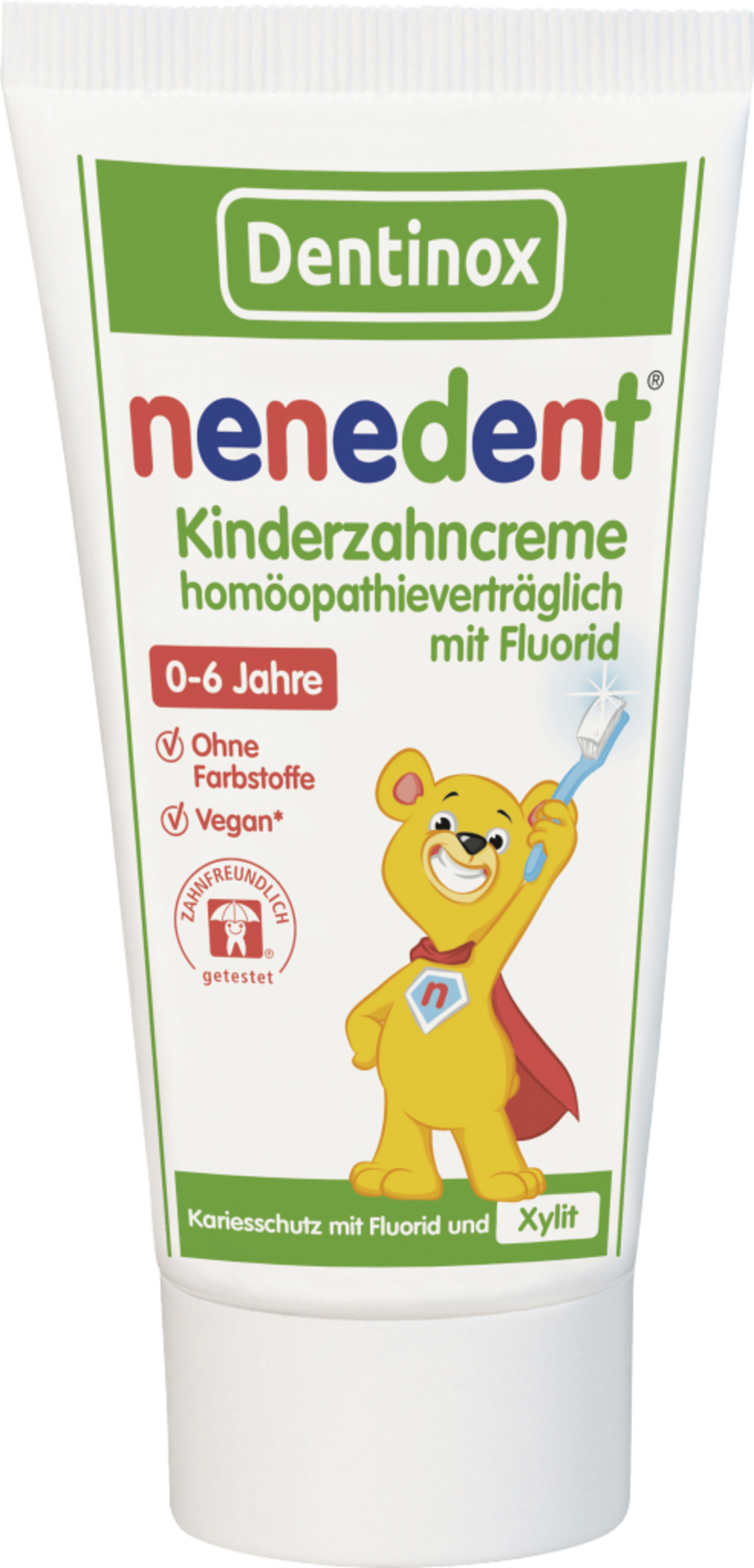 معجون أسنان للأطفال متوافق مع العلاج المثلي مع الفلورايد