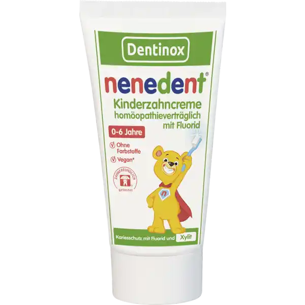 معجون أسنان للأطفال متوافق مع العلاج المثلي مع الفلورايد