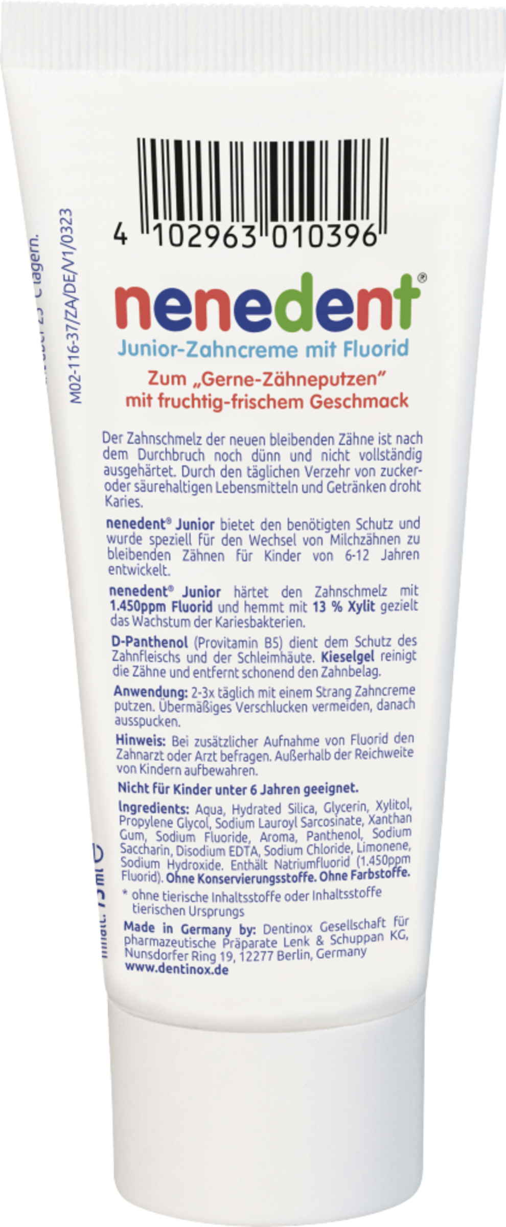 معجون أسنان للأطفال بالفلورايد 2