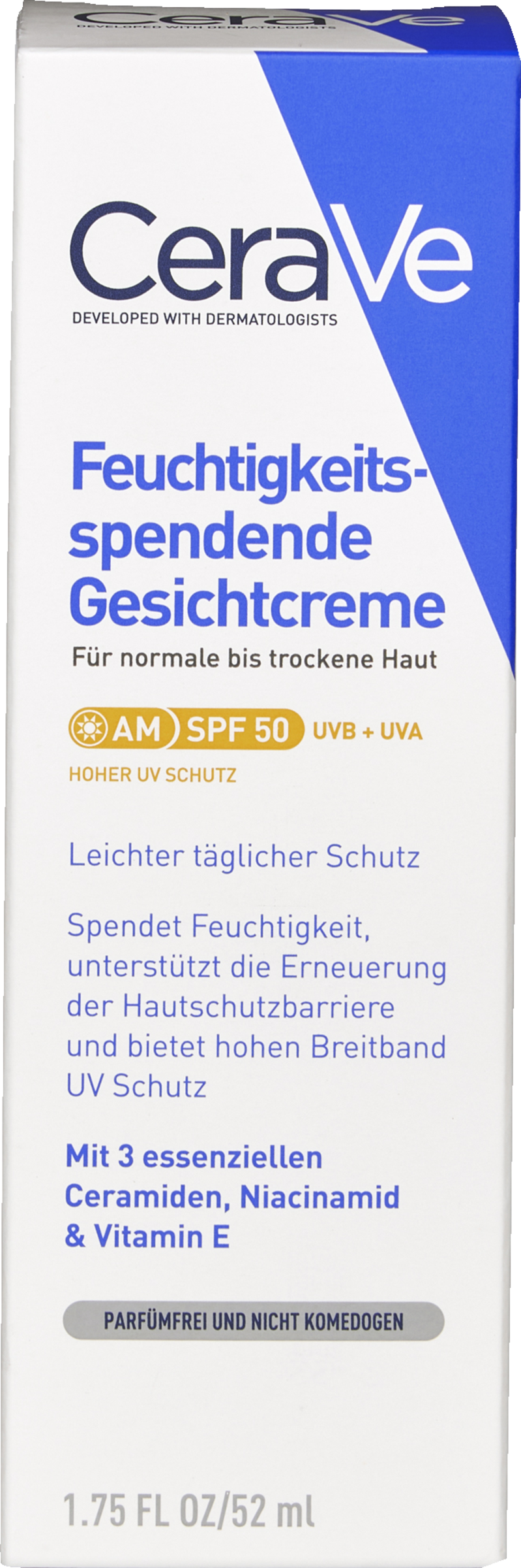 CeraVe Feuchtigkeitsspendende Gesichtscreme LSF 50