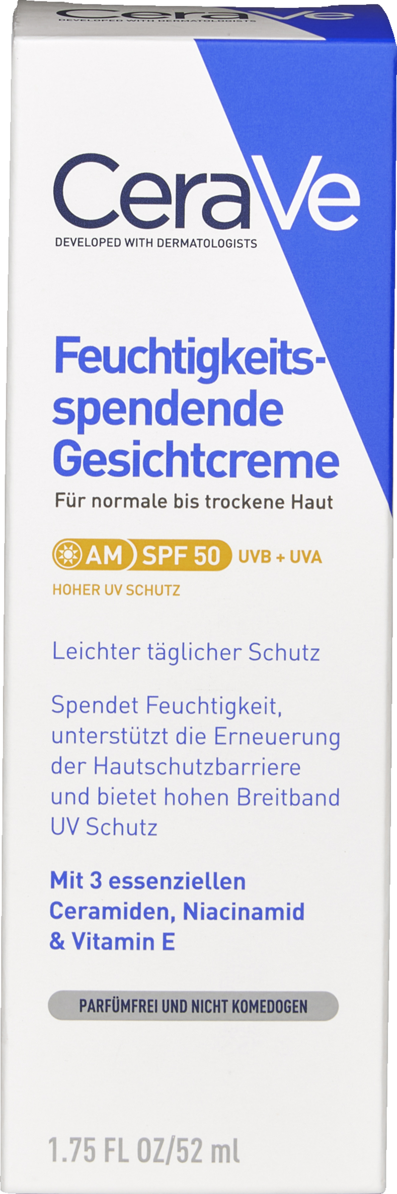 CeraVe Feuchtigkeitsspendende Gesichtscreme LSF 50