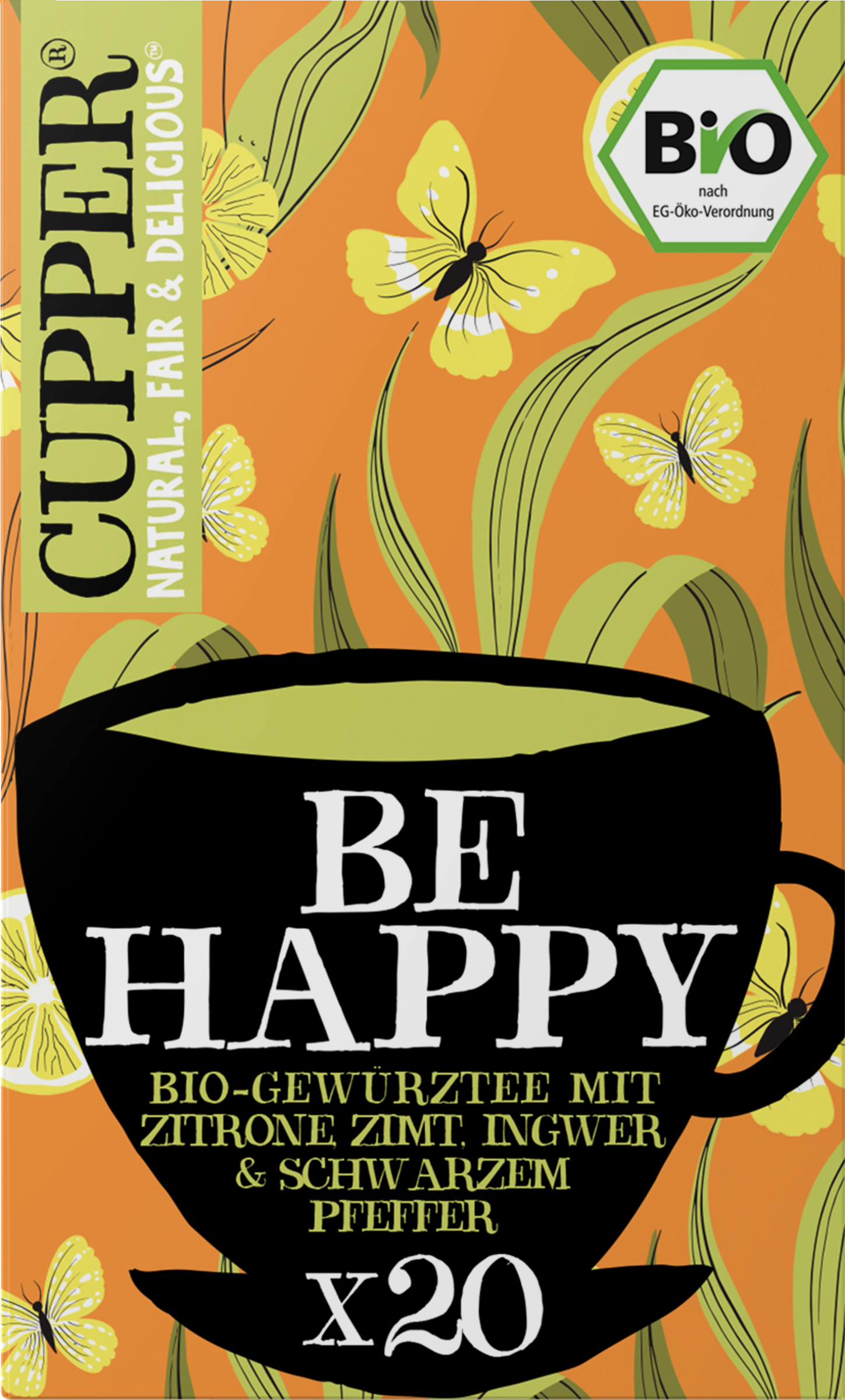 Cupper Bio Gewürztee Be Happy