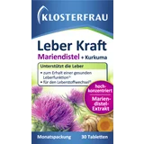Leber Kraft Mariendistel und Kurkuma