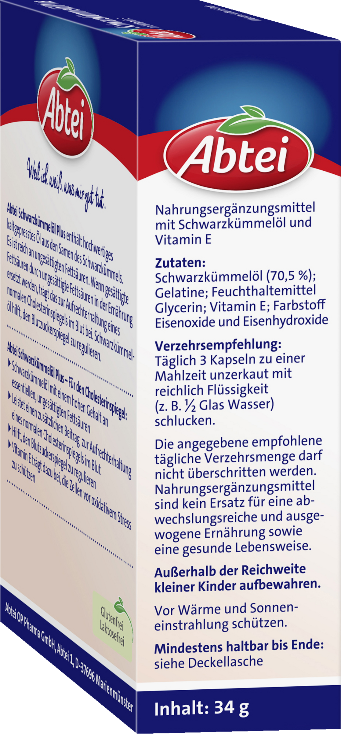 كبسولات زيت حبة البركة بلس 3