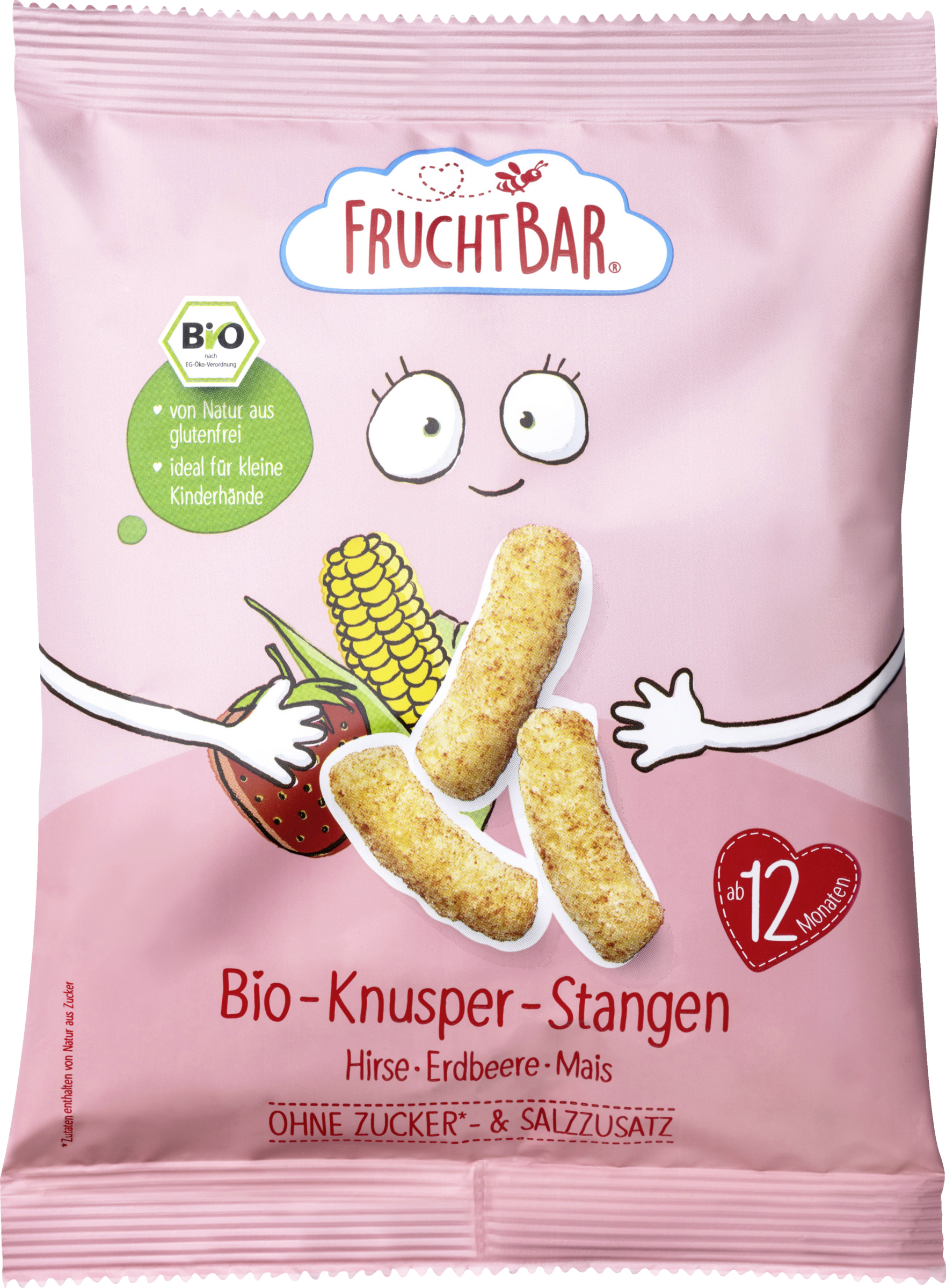 FruchtBar Bio Knusper-Stangen