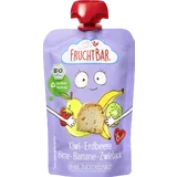 Bio Fruchtpüree Kiwi Erdbeere Birne Banane Zwieback