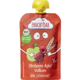 Bio Fruchtpüree Himbeere, Apfel & Vollkorn