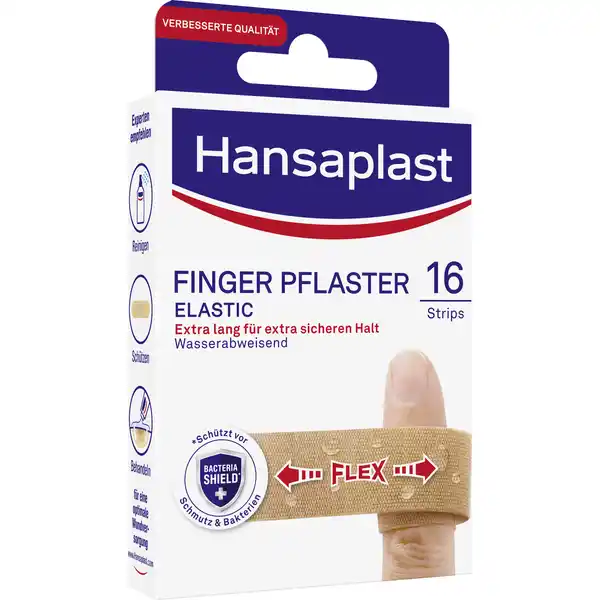 ضمادات لاصقة مرنة للأصابع