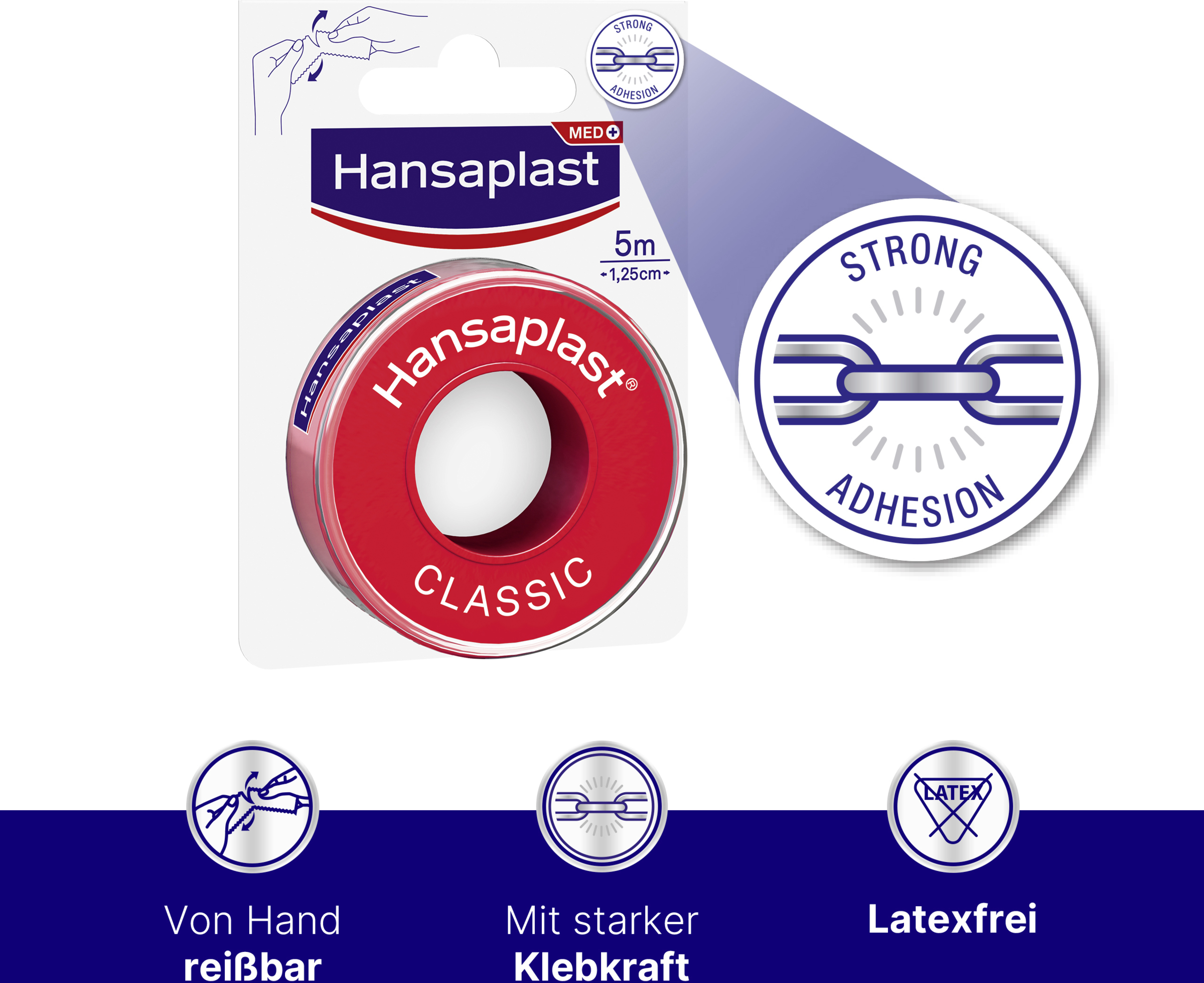 Hansaplast Classic Fixierpflaster online kaufen rossmann.de