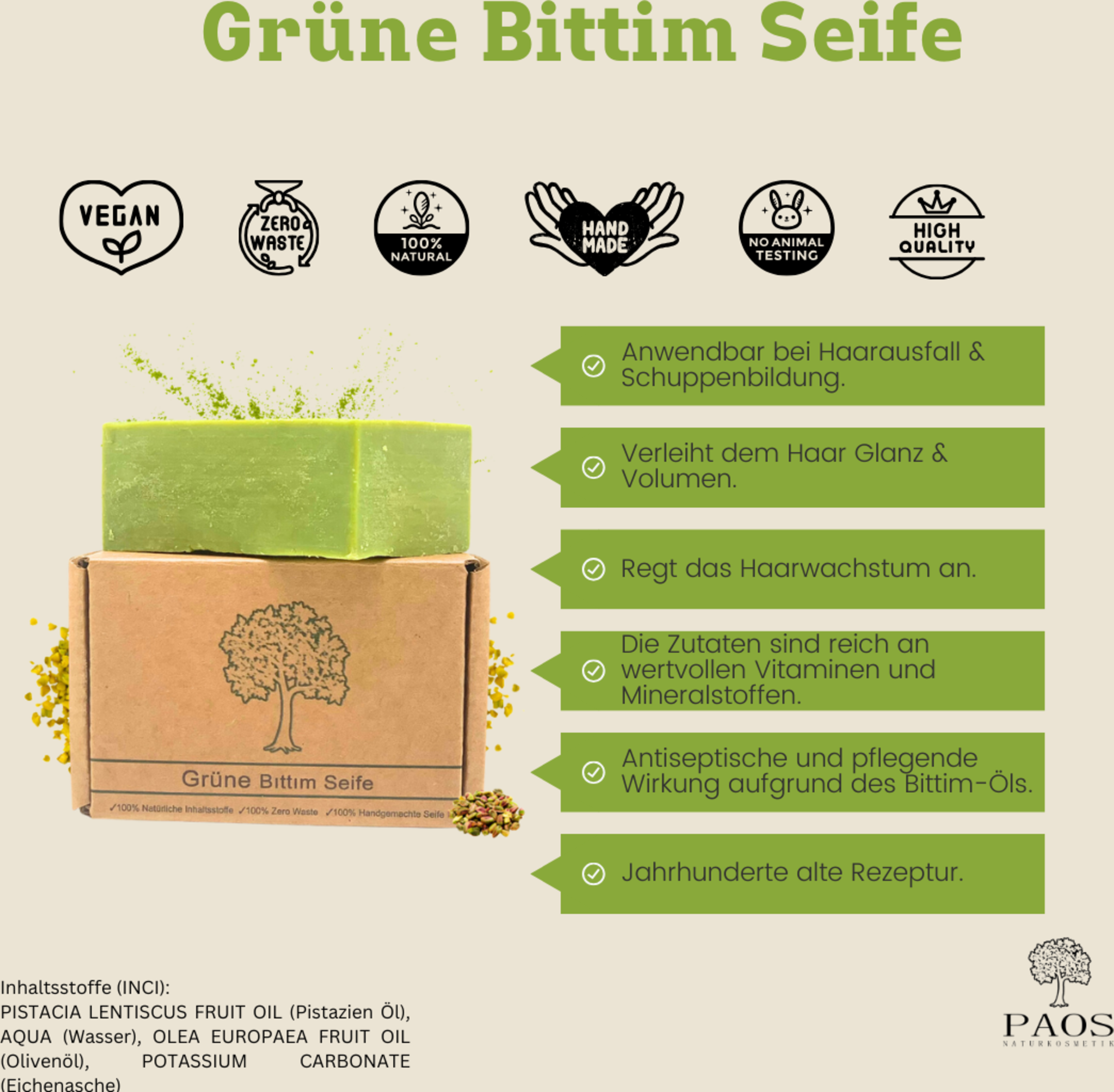 PAOS Grüne Bittim Seife online kaufen rossmann.de