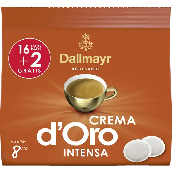 Crema d'oro Intensa Kaffeepads