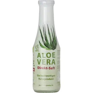 عصير الصبار العضوي مباشرة