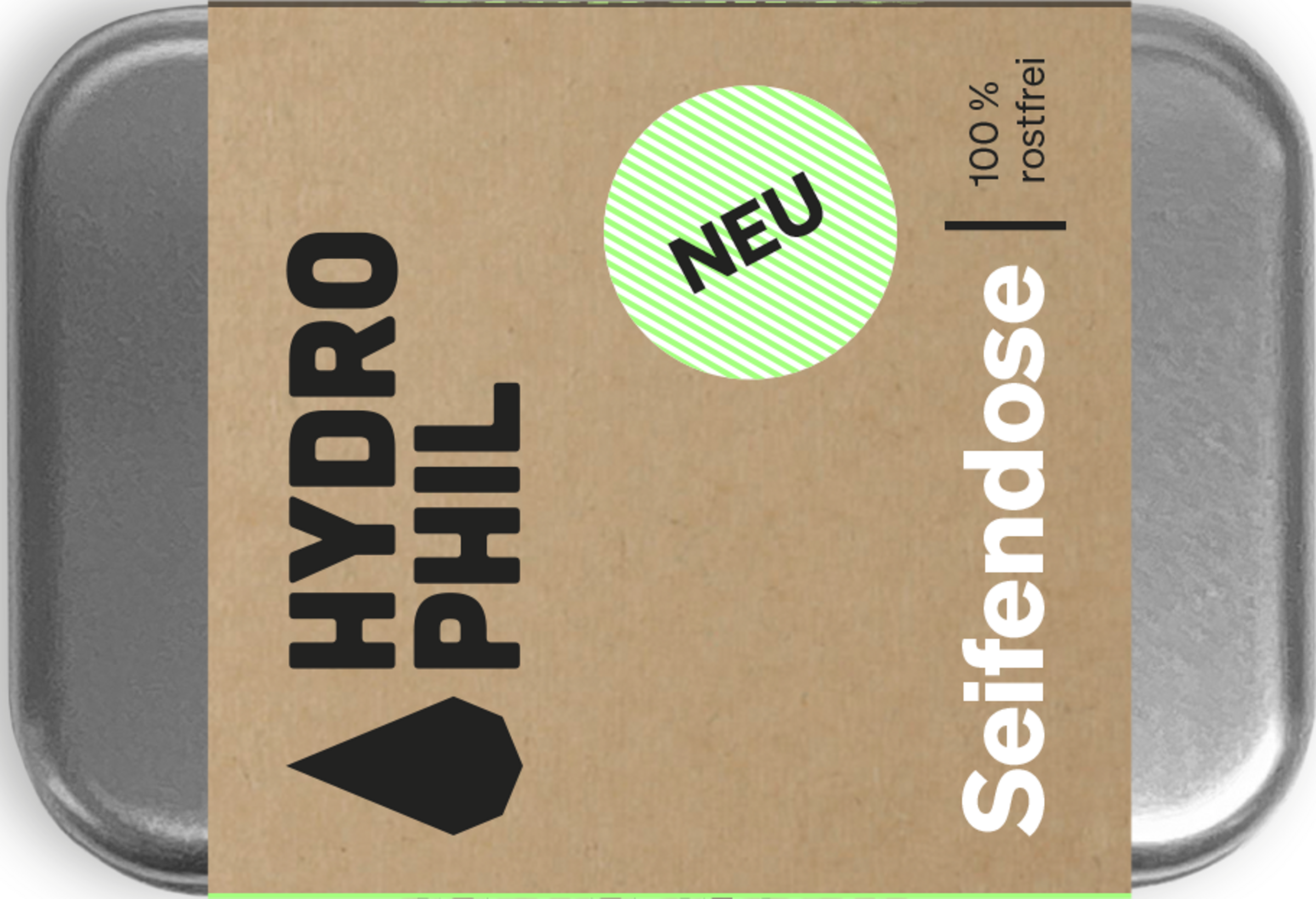 HYDROPHIL Seifendose Aluminium