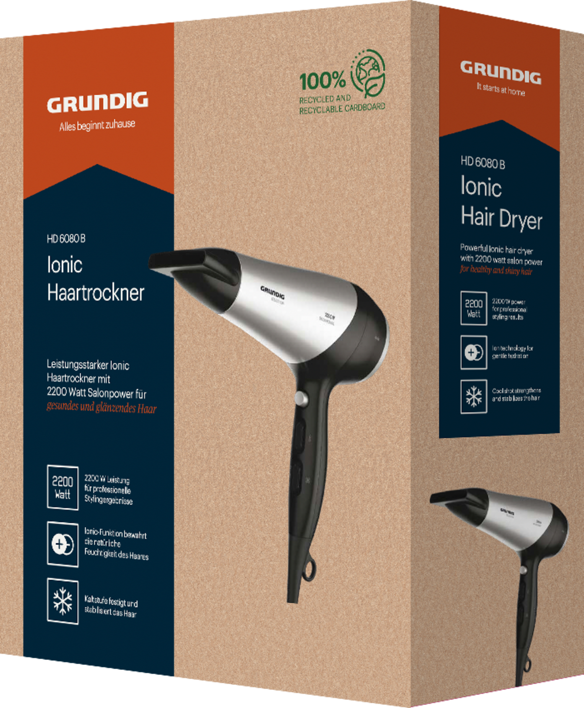 Grundig Haartrockner HD 6080 B