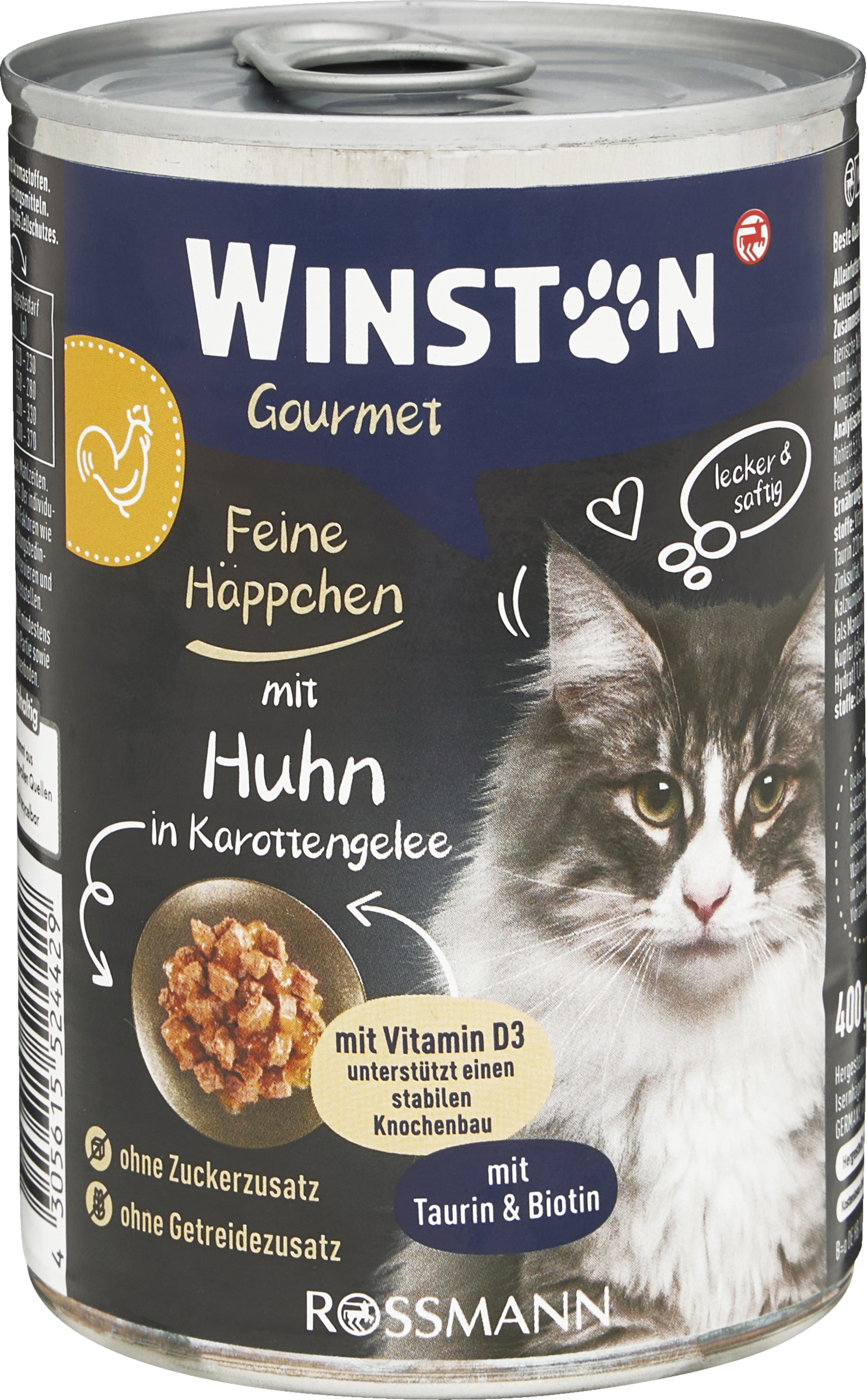 Hühnchen in köstlichem Karottengelée